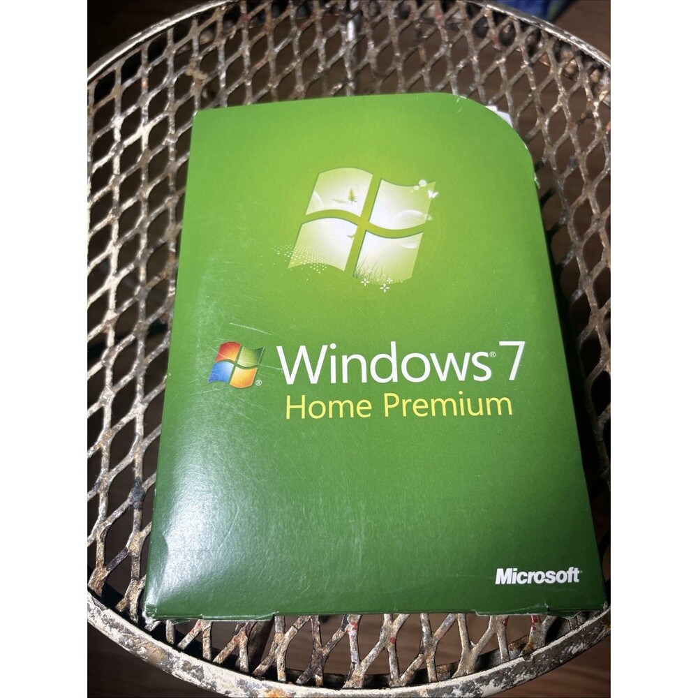 Microsoft Windows 7 Home Premium Upgrade, 32- and 64-bit Discs, With Product Key